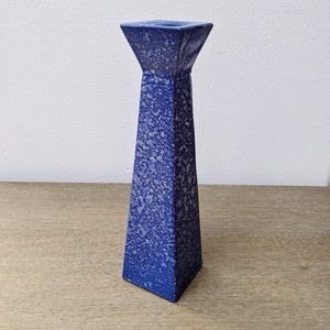 Beautiful blue glass vase